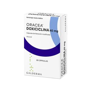 ORACEA CAPSULAS 40 MG
