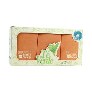 TE VERDE MINERALIN SACHET NARANJA CAJA X 30 UNDS