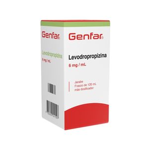 LEVODROPROPIZINA GENFAR JARABE 6MG/ML CAJA 120 ML