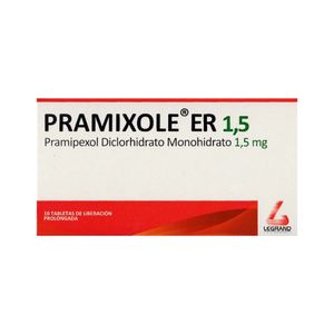 PRAMIXOLE (RG) TABLETAS 1.5 MG CAJA X 10 UNDS