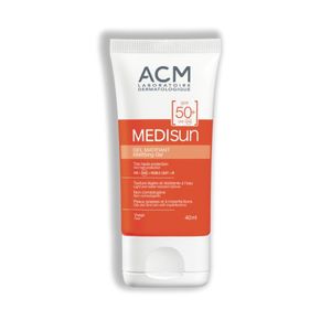 MEDISUN GEL MATIFICANTE PROTECTOR SOLAR SPF 50+ TUBO 40 ML