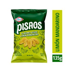 PISAOS RAMO PLÁTANO VERDE LIMÓN MANDARINO PAQUETE 135 G