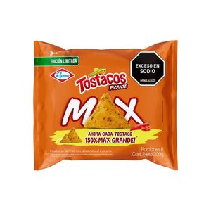 TOSTACOS MAX RAMO PICANTES PAQUETE 200 G