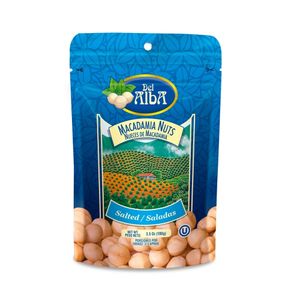 PASABOCAS DEL ALBA MACADAMIA NUTS SALADO PAQUETE 100 G