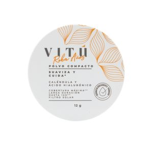 POLVO VITU CALENDULA Y ACIDO HIALURONICO TONO 3 NUEZ 12 G