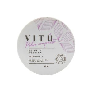 POLVO COMPACTO VITU VITAMINA E TONO 2 AVELLANA 12 G