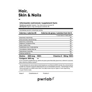 PWR HAIR SKIN NAILS GOMAS FRASCO X 90 UNDS