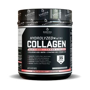 COLAGENO SASCHAFITNESS LIMO DE FRESA POTE 490 G