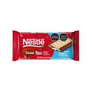 GALLETAS CHOCO TRIO COOKIES AND CREAM BOLSA 90 G