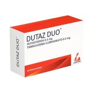 DUTAZ DUO (RG) CAPSULA 0.5MG/ 0.4MG CAJA X 30 UNDS