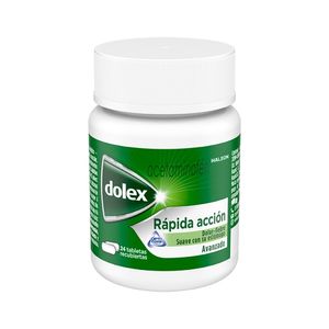 DOLEX RAPIDA ACCIÓN AVANZADO TABLETAS 500 MG FRASCO X 24 UNDS