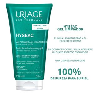 URIAGE HYSEAC LIMPIADOR GEL FRASCO 150 ML