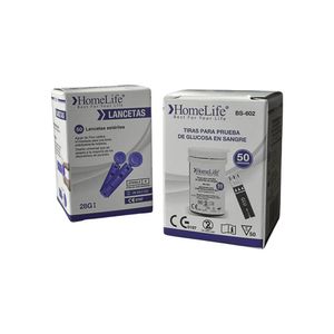 OFERTA 50 TIRAS + 50 LANCETAS CAJA X 1 UND