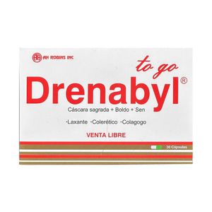 DRENABYL TO GO CAPSULA DURA CAJA X 30 UNDS