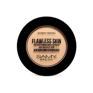 POLVO COMPACTO SAMY N 02 BEIGE PIEL MIXTA A GRASA CAJA 9 G