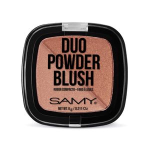 RUBOR DUO CUADRADO SAMY N 03 ORANGE NARANJA 6 G