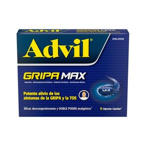 ADVIL GRIPA MAX CAPSULA LIQUIDA 400 MG CAJA X 6 UNDS