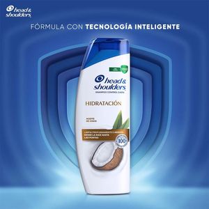 SHAMPOO HEAD & SHOULDERS HIDRATACIÓN FRASCO 375 ML