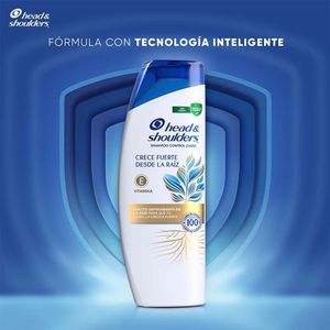SHAMPOO HEAD & SHOULDERS CRECE FUERTE DESDE LA RAÍZ FRASCO 375 ML