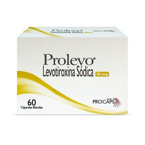 PROLEVO CAPSULAS BLANDAS 50 MCG CAJA X 60 UNDS