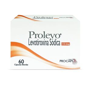 PROLEVO CAPSULAS BLANDAS 112  MCG CAJA X 60 UNDS