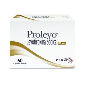 PROLEVO CAPSULAS BLANDAS 175 MCG CAJA X 60 UNDS