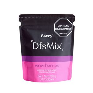 SAVVY DFS MIX POLVO 30 SOBRES WOW BERRIES DOYPACK 120 G