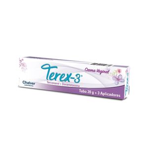 TEREX 3 CREMA VAGINAL TUBO 20 G X 3 APLICADORES