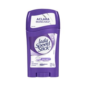 DESODORANTE LADY SPEED STICK DERMA NACAR BARRA 45 G