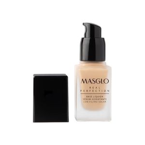 BASE LIQUIDA MASGLO REAL PERFECTION MEDIANO 1 FRASCO 20 G