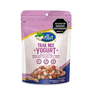 PASABOCAS DEL ALBA MIX TRAIL CON YOGURT SALDULCE BOLSA 120 G