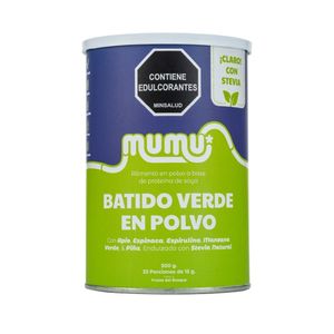 BATIDO VERDE MUMU POLVO POTE 500 G