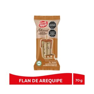 HELADO CREM HELADO ARTESANAL FLAN AREQUIPE BOLSA 70 G
