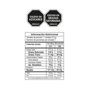 HELADO CREM HELADO ARTESANAL FLAN AREQUIPE BOLSA 70 G