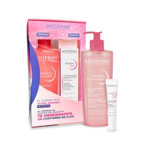 KIT SENSIBIO GEL MOUSSANT 500ML+ OBSEQUIO CONTORNO DE OJOS X 1 UND