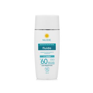 PROTECTOR SOLAR NUDE FACIAL FLUIDO SPF 60 TUBO 50 ML