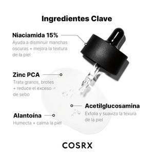 THE NIACINAMIDE 15 COSRX SERUM FRASCO 20 ML
