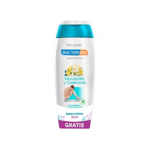OFERTA JABON  INTIMO BACTERION MANZANILLA FRASCO 220ML+85ML