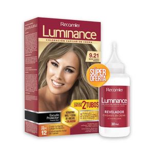 TINTURA LUMINANCE KIT 9.21+OXIGENTA CAJA X 2 UNDS