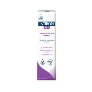 GEL LUBRICANTE  INTIMO INTIBON 45+ TUBO 50 G