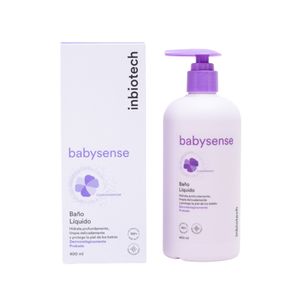 BABYSENSE INBIOTECH BAÑO LIQUIDO FRASCO 400 ML