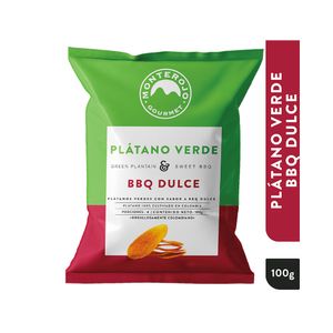 MONTE ROJO PLATANOS VERDES BBQ DULCE BOLSA 100 G