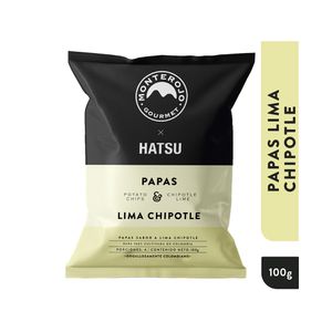 MONTE ROJO PAPAS LIMA CHIPOTLE HATSU BOLSA 100 G