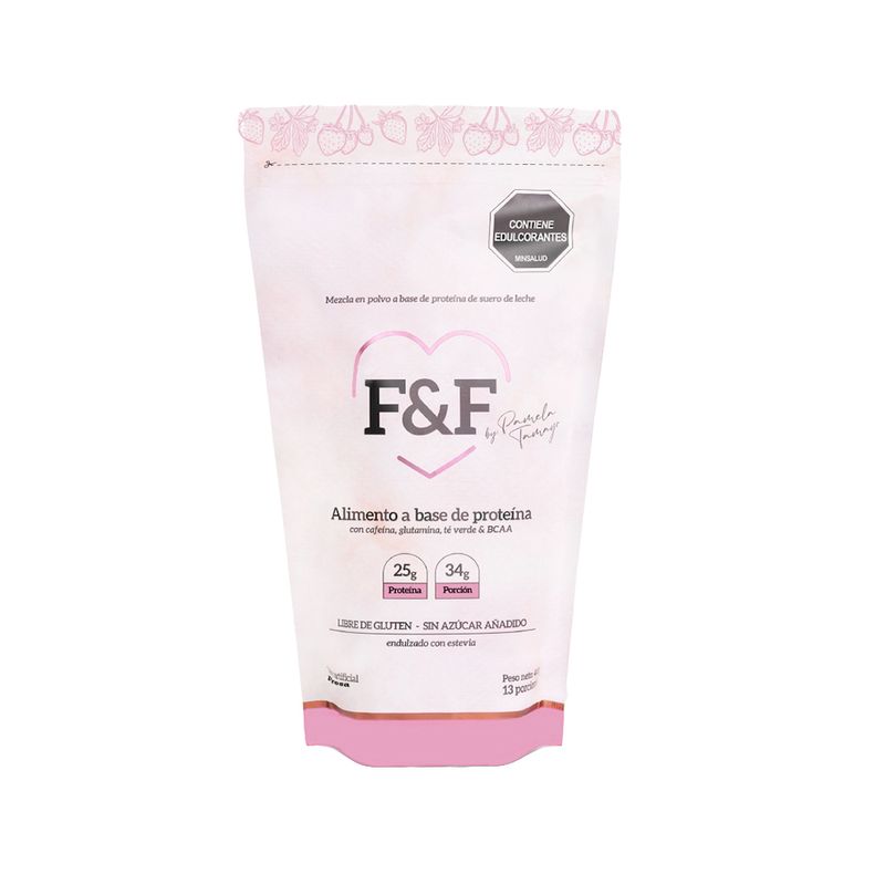 PROTEINA F&F POLVO FRESA