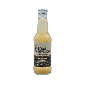 KORAL KOMBUCHA BLACK FRASCO DE VIDRIO 220 ML