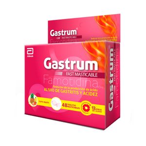 +++GASTRUM FAST T. MASTICABLES 10 MG TUTTI-FRUTTI
