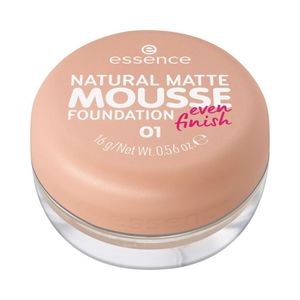 BASE MOUSSE ESSENCE NATURAL MATTE TONO 01 FRASCO 16 G
