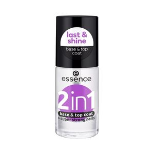 ESMALTE ESSENCE 2 EN 1 BASE TOP COAT FRASCO 8 ML