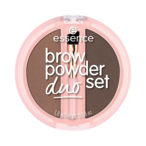 SET ESSENCE POLVO CEJAS DUO TONO 02 CAJA 1.8 G