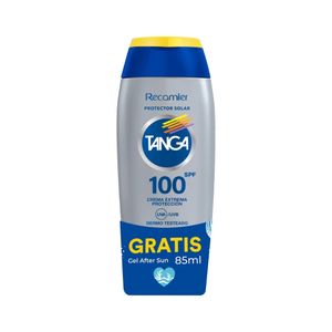 BLOQUEADOR TANGA SPF100 +GRATIS GEL AFTER SUN FRASCO 130ML + 85ML